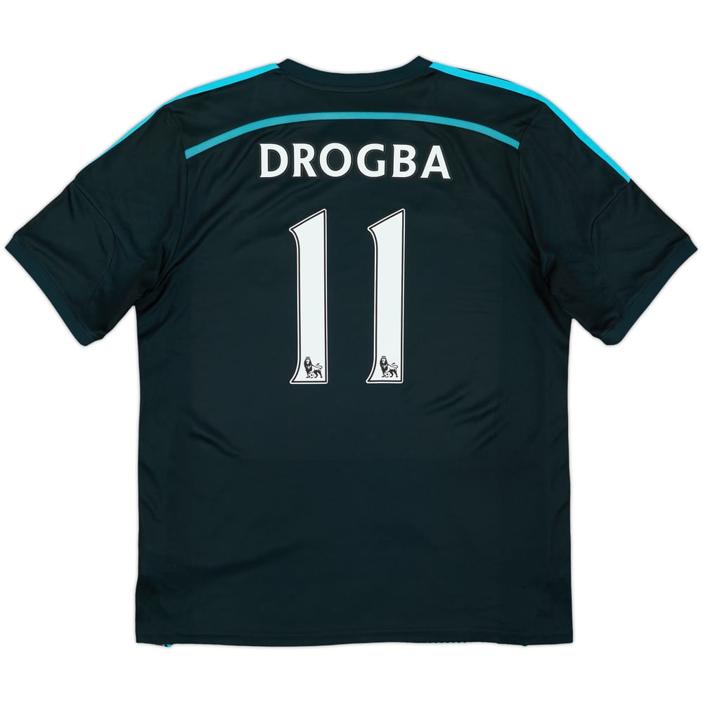 2014-15 Chelsea Third Shirt Drogba #11 - 6/10 - (XL)