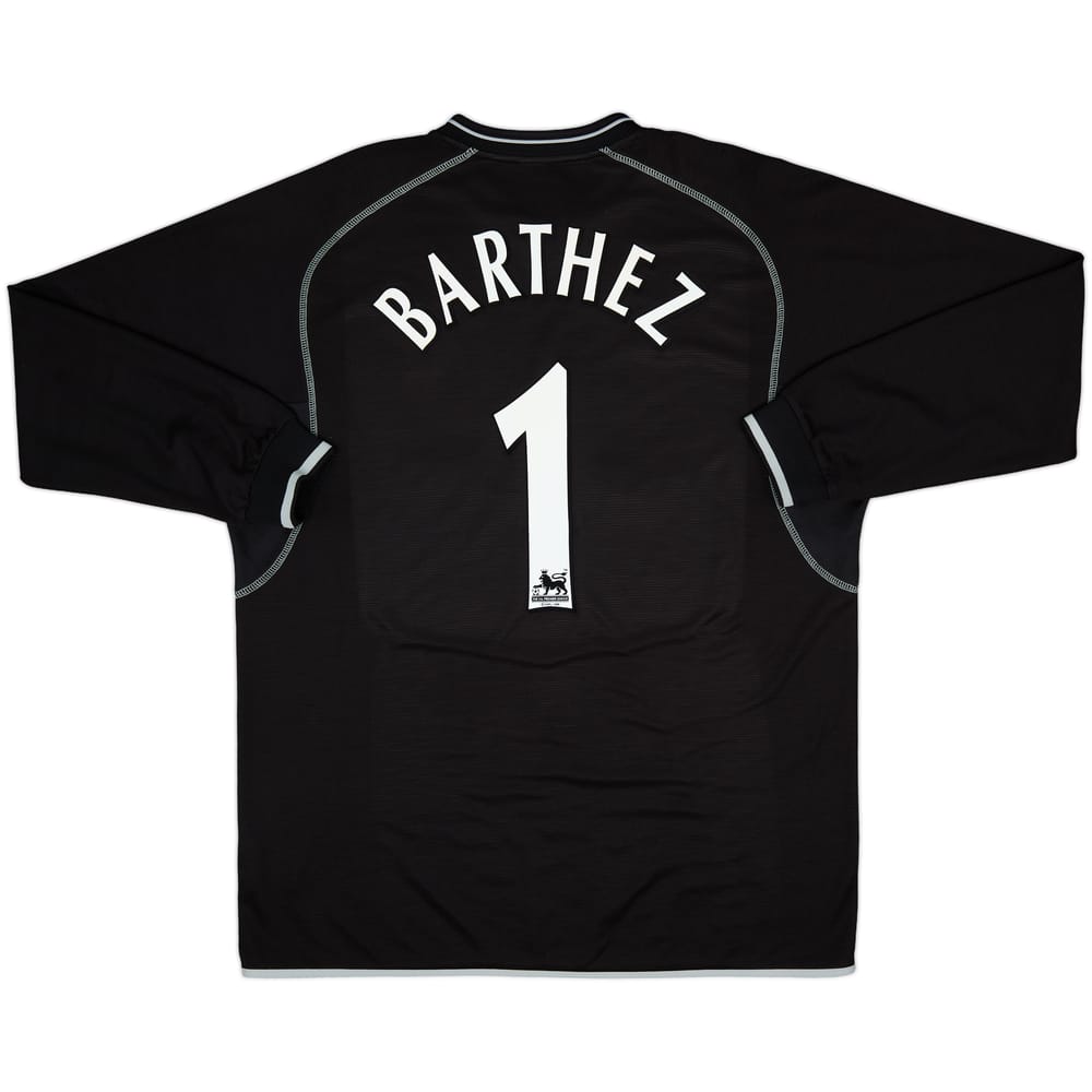 2000-02 Manchester United GK Shirt Barthez #1 - 8/10 - (XL)