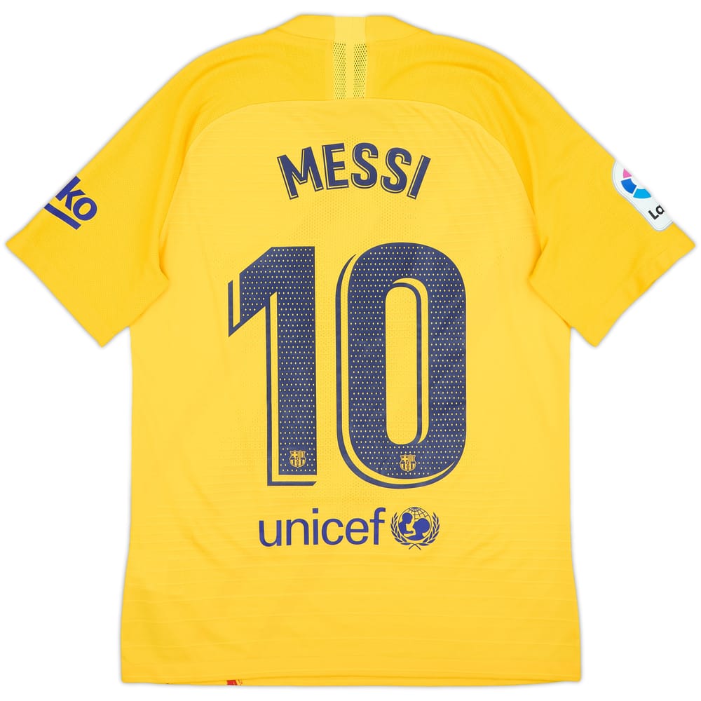 2019-20 Barcelona Authentic 'Senyera' Fourth Shirt Messi #10 (M)