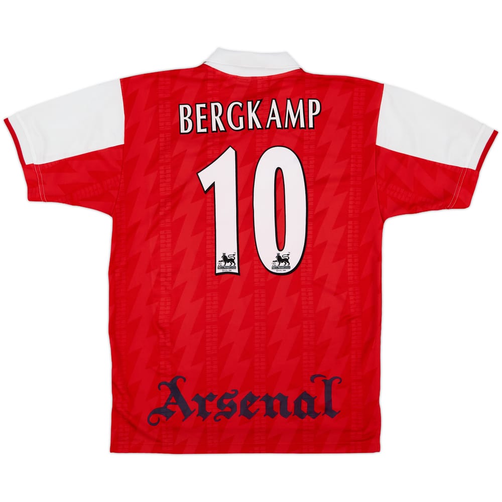 1994-96 Arsenal Home Shirt Bergkamp #10 - 8/10 - (M)