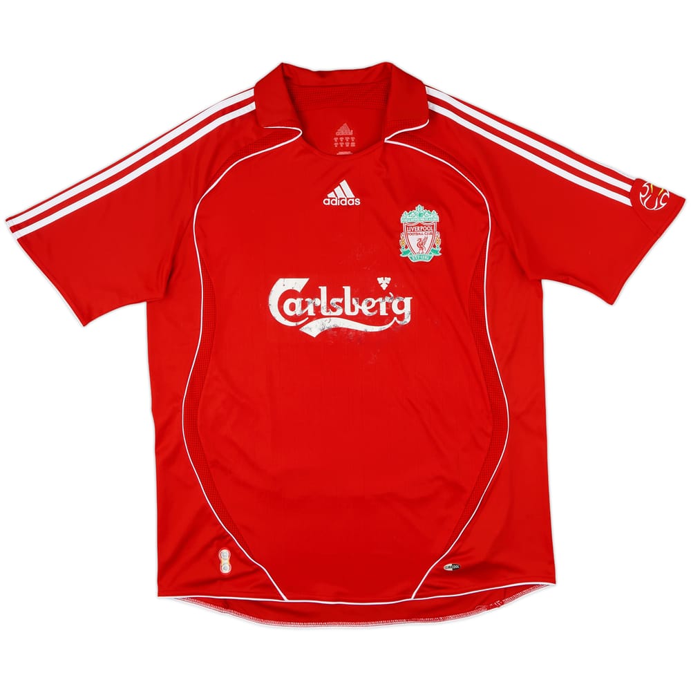 2006-08 Liverpool Home Shirt - 4/10 - (XL)