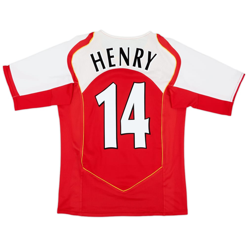 2004-05 Arsenal Home Shirt Henry #14 - 6/10 - (S)