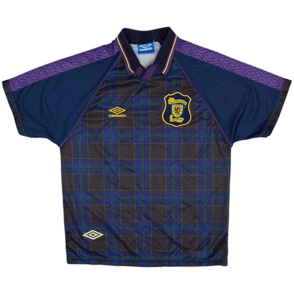 1994-96 Scotland Home Shirt - 9/10 - (L)