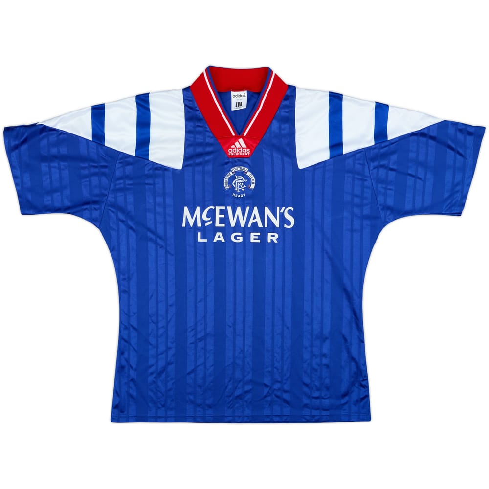 1992-94 Rangers Home Shirt - 8/10 - (L)