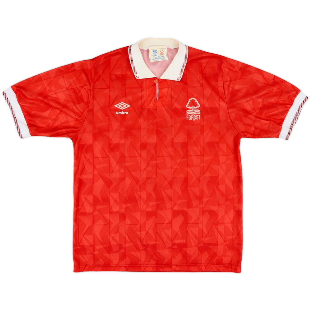 1990-92 Nottingham Forest Home Shirt - 7/10 - (L)