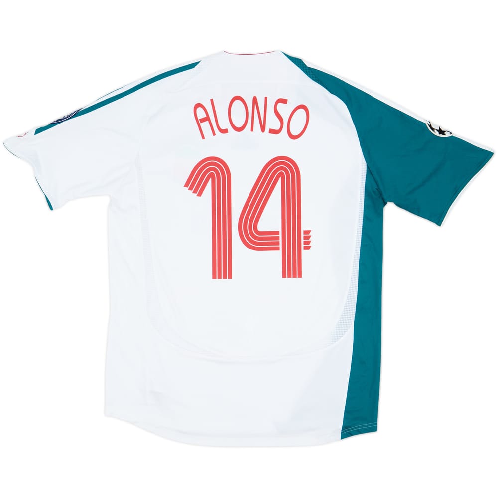 2006-07 Liverpool Third Shirt Alonso #14 - 9/10 - (L)