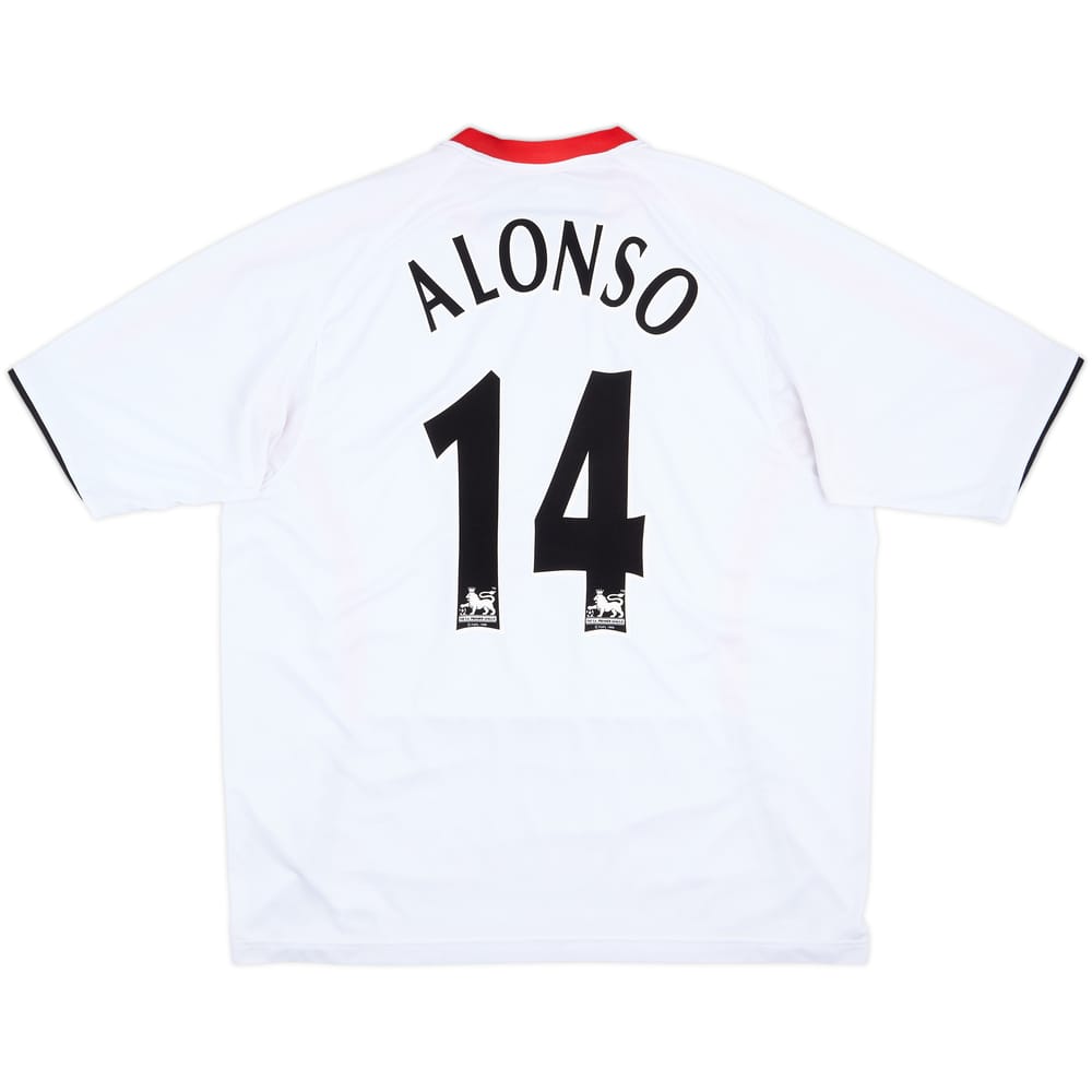 2005-06 Liverpool Away Shirt Alonso #14 - 7/10 - (XL)