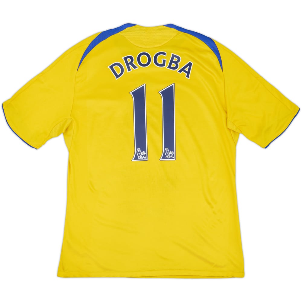 2008-09 Chelsea Third Shirt Drogba #11 - 7/10 - (L)