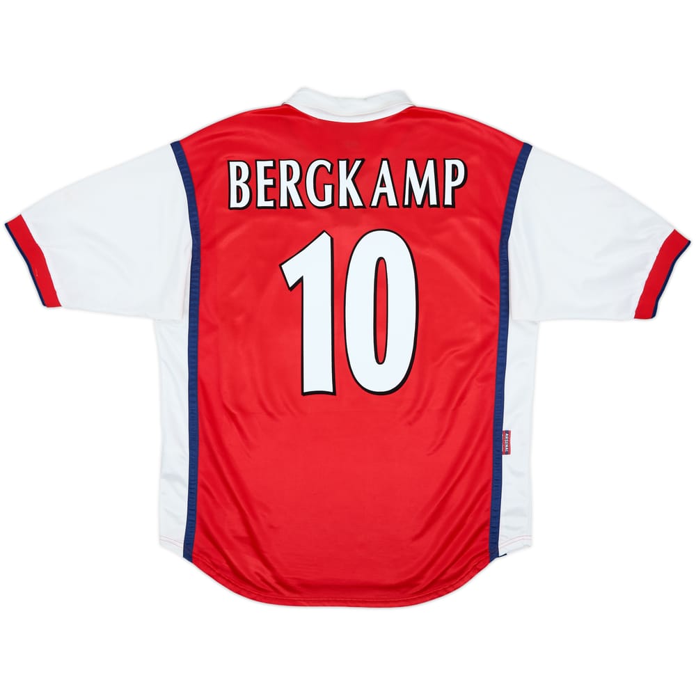 1998-99 Arsenal Home Shirt Bergkamp #10 - 8/10 - (L)