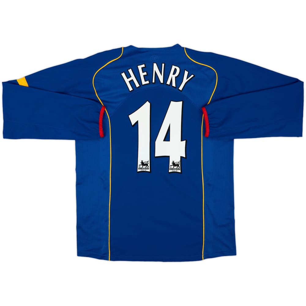 2004-06 Arsenal Away L/S Shirt - 8/10 - (L)