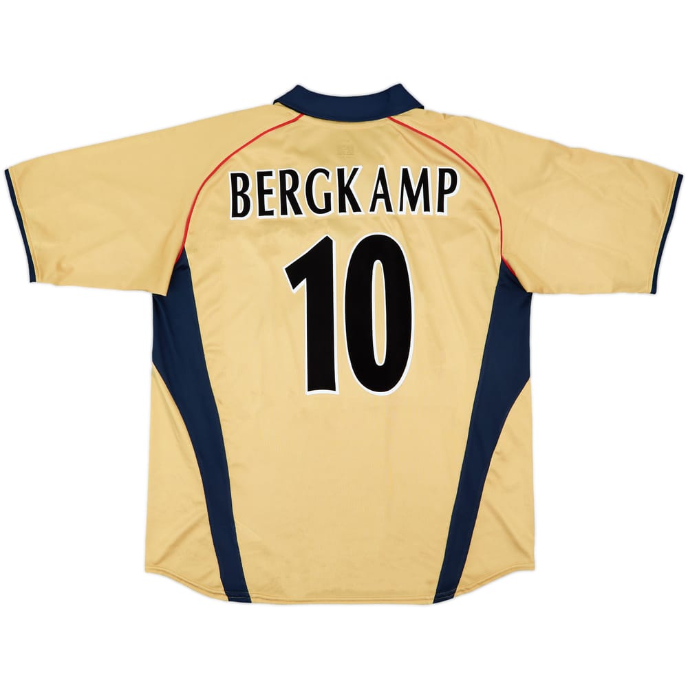2001-02 Arsenal Away Shirt Bergkamp #10 - 8/10 - (XL)