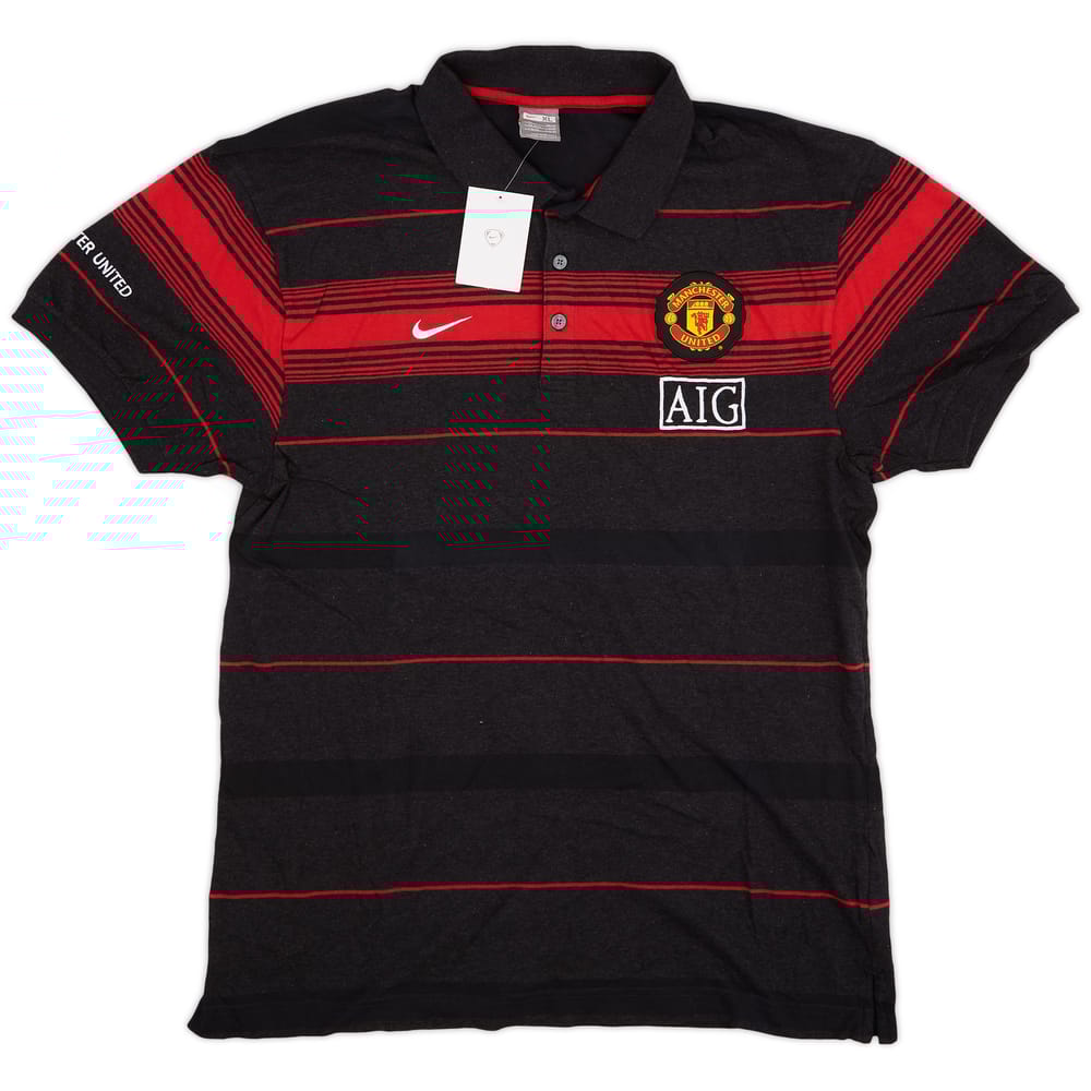 2009-10 Manchester United Nike Polo Shirt (XL)