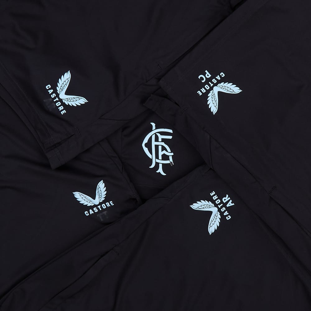 2024-25 Rangers Staff Issue Training Shorts # - 5/10