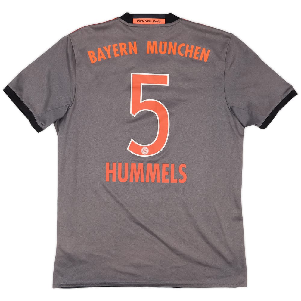 2016-17 Bayern Munich Away Shirt Hummels #5 - 9/10 - (M)