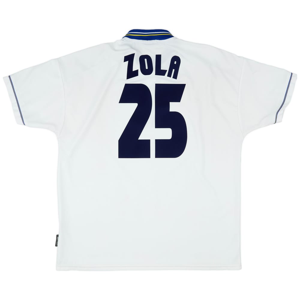 1998-00 Chelsea Away Shirt Zola #25 - 8/10 - (XXL)