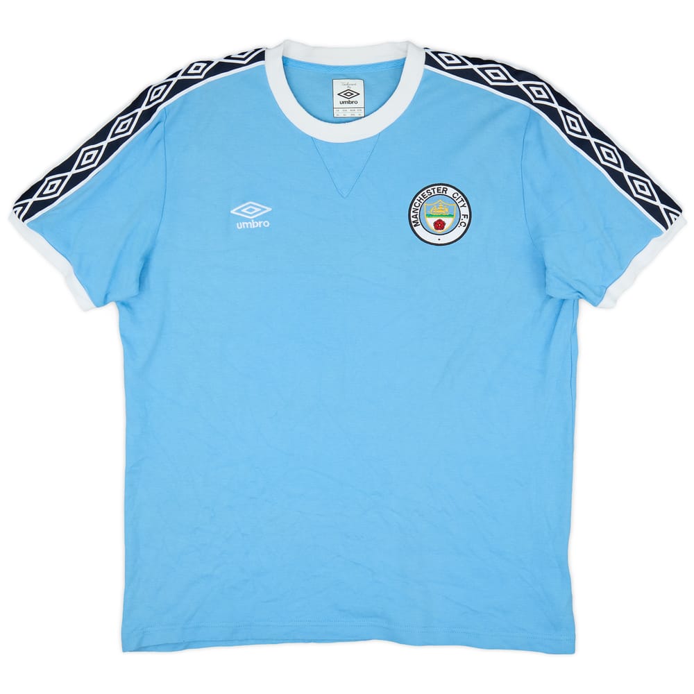 2010-11 Manchester City Umbro Retro Tee - 8/10 - (XL)