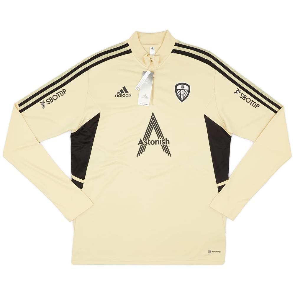 2022-23 Leeds United Player Issue 1/4 Zip Training Top