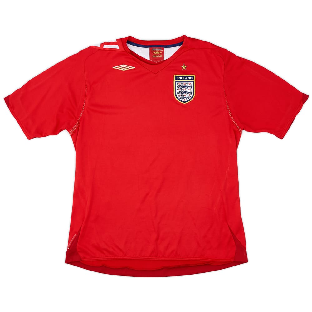2006-08 England Away Shirt - 7/10 - (Women's XL)
