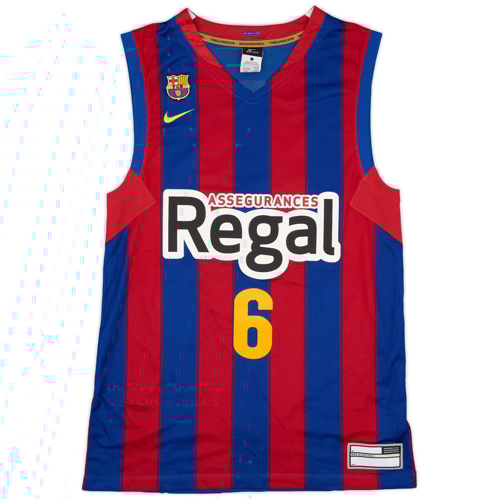 2014-15 Barcelona Nike Basketball Training Vest - 5/10 - (L)