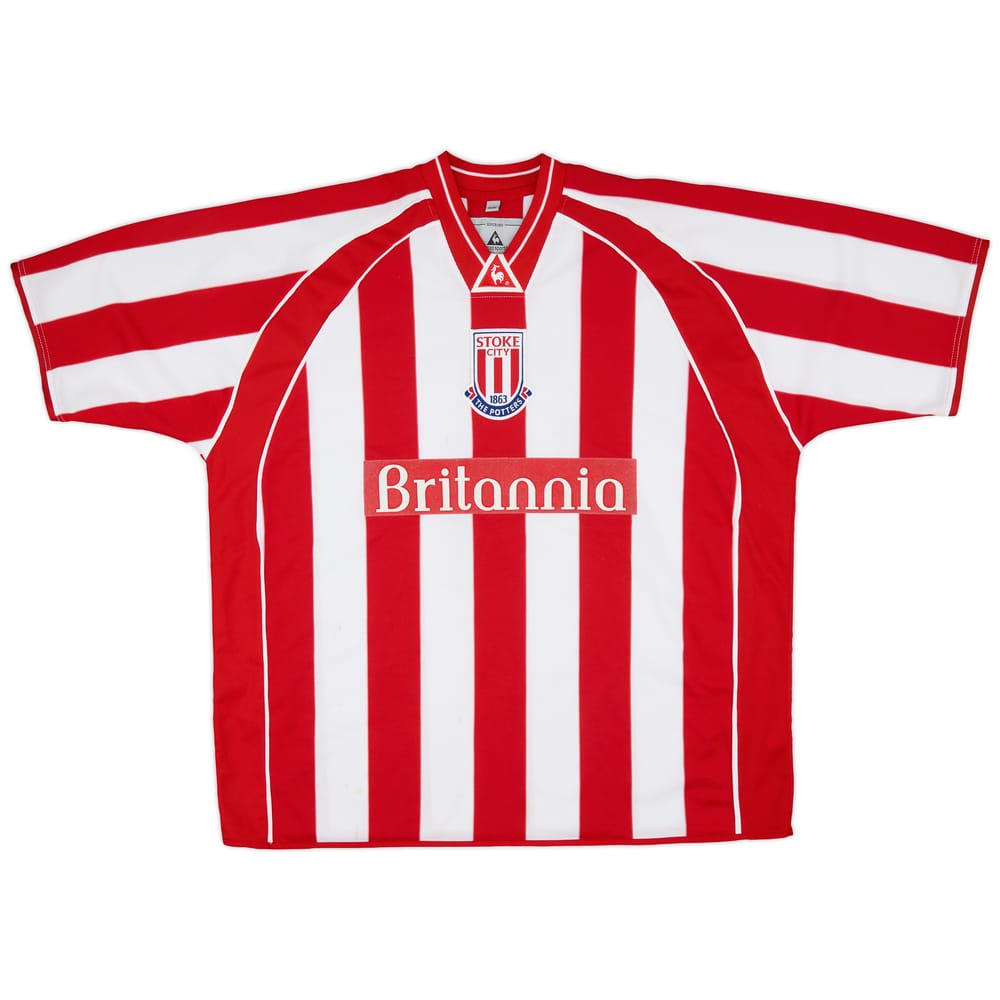 2001-03 Stoke City Home Shirt - 7/10 - (XL)