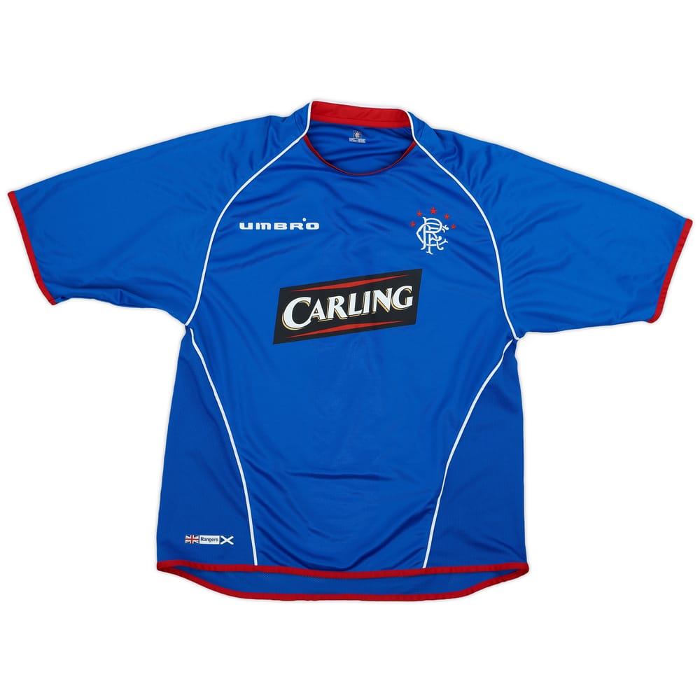 2005-06 Rangers Home Shirt - 8/10 - (L)