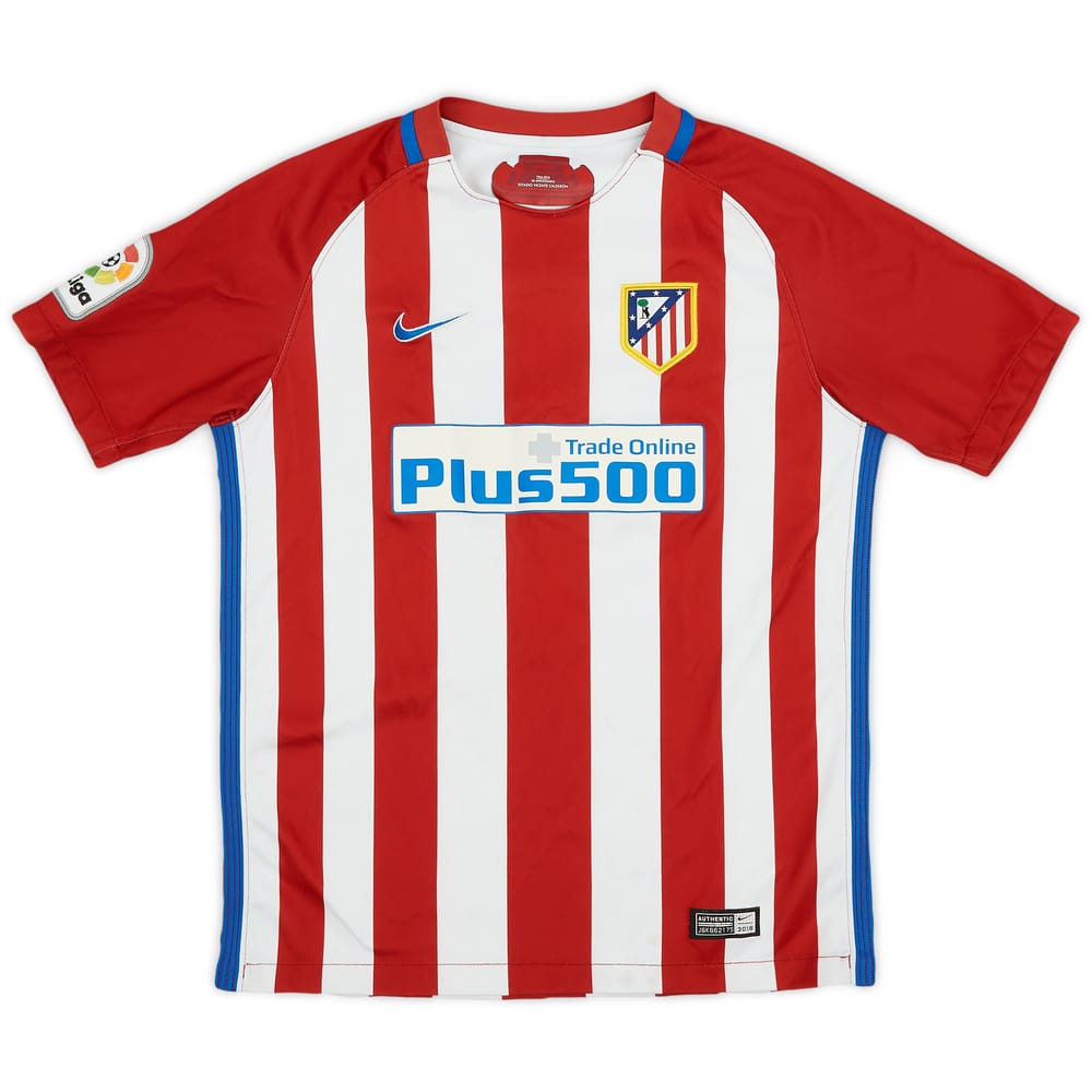 2016-17 Atletico Madrid Home Shirt - 6/10 - (L.Boys)