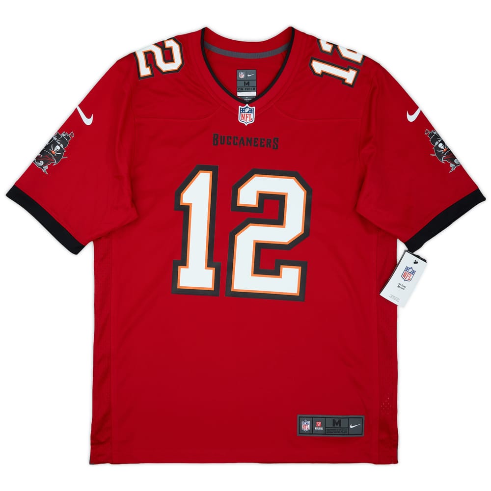 2020-22 Tampa Bay Buccaneers Brady #12 Nike Game Home Jersey (M)