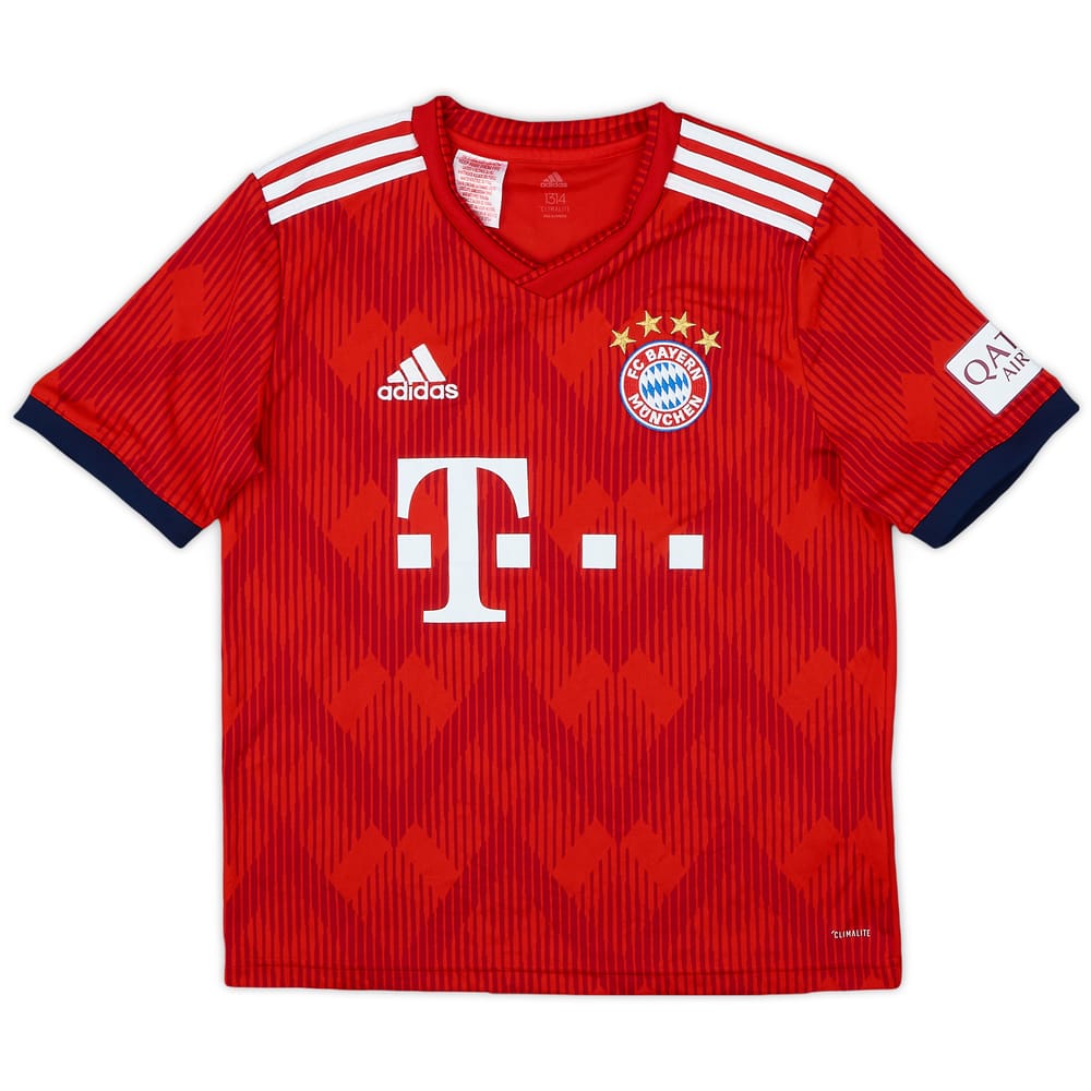 2018-19 Bayern Munich Home Shirt - 9/10 - (L.Boys)