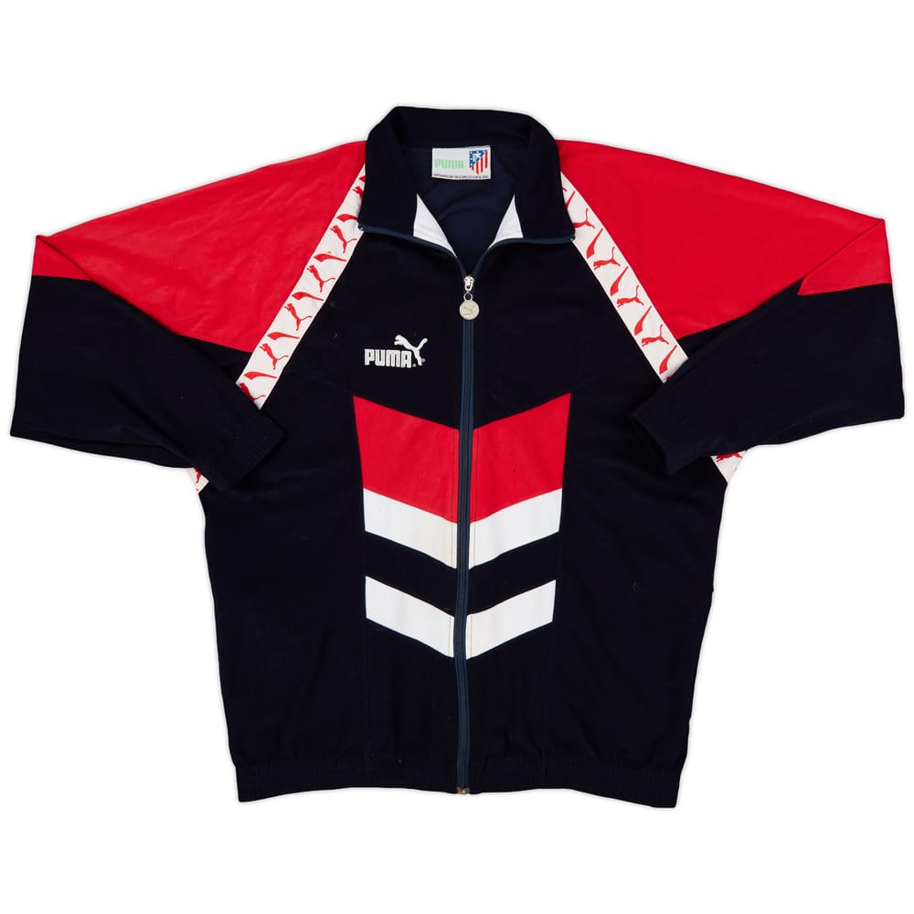 1996-98 Atletico Madrid Puma Track Jacket - 6/10 - (XL)