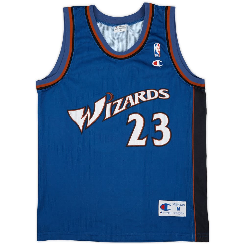 2001-03 Washington Wizards Jordan #23 Champion Away Jersey - 9/10 - (M)