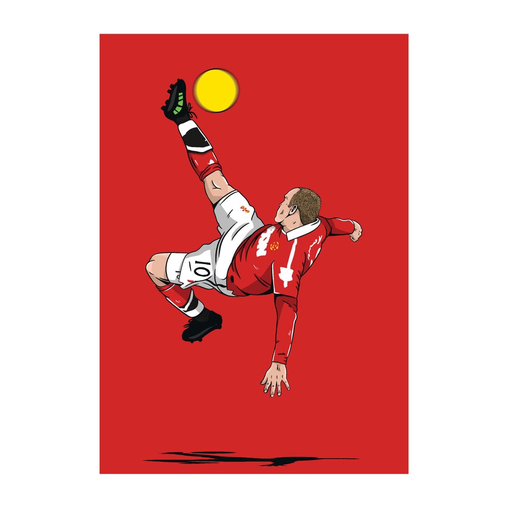 Rooney Legends A3 Print/Poster