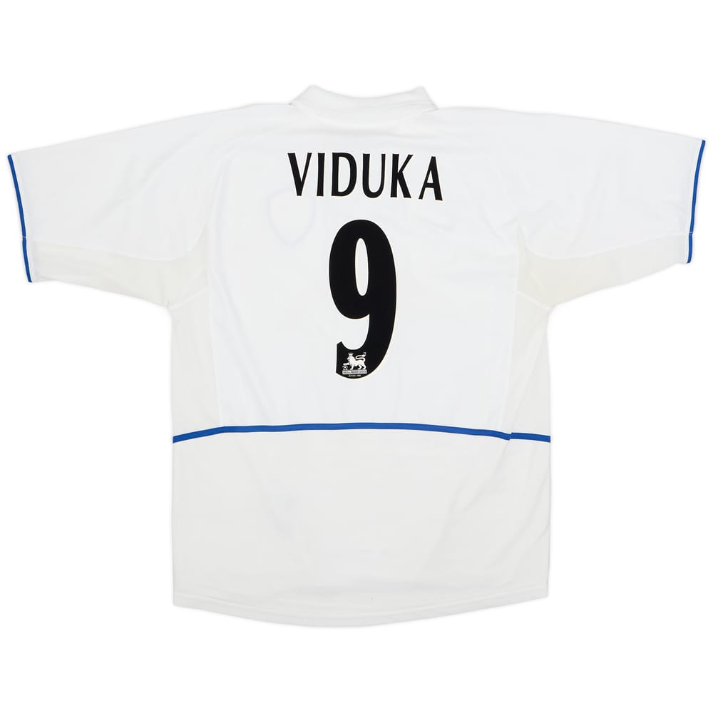 2002-03 Leeds United Home Shirt Viduka #9 - 7/10 - (XL)