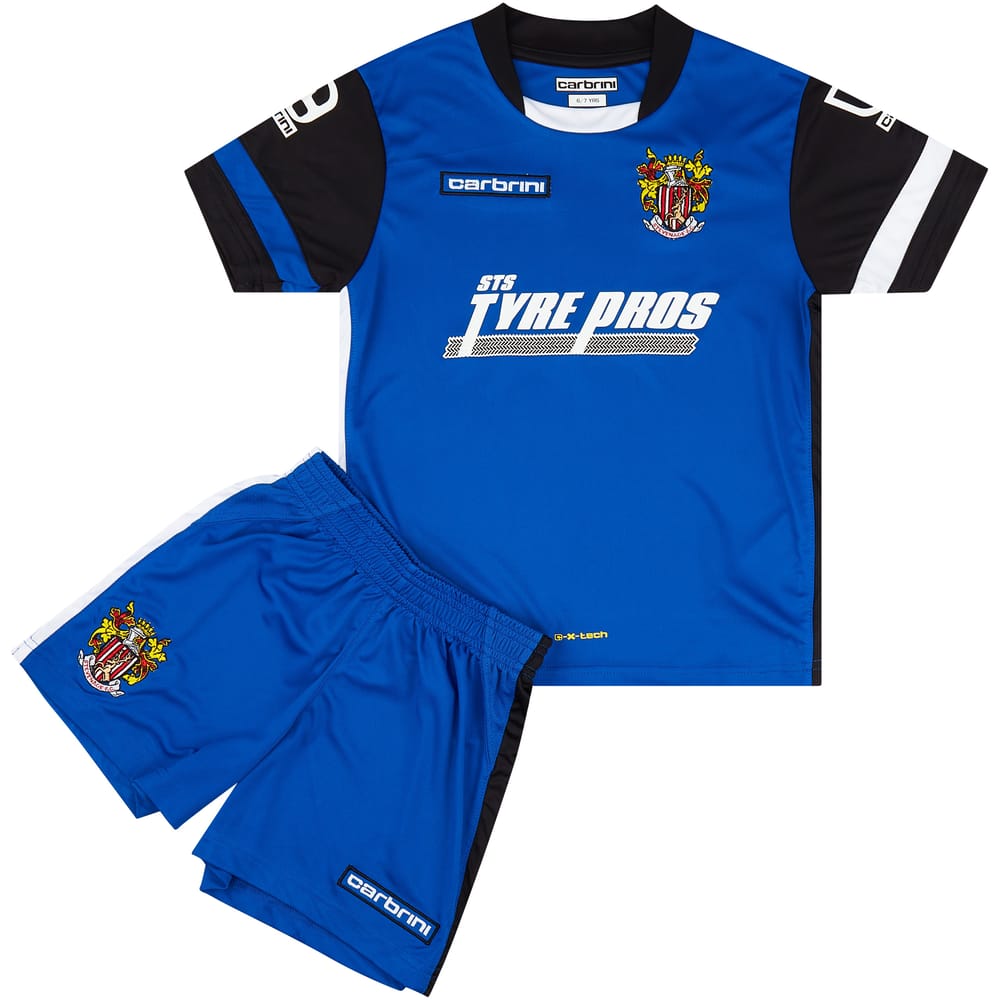 2015-16 Stevenage Away Shirt & Shorts Kit Little Kids)