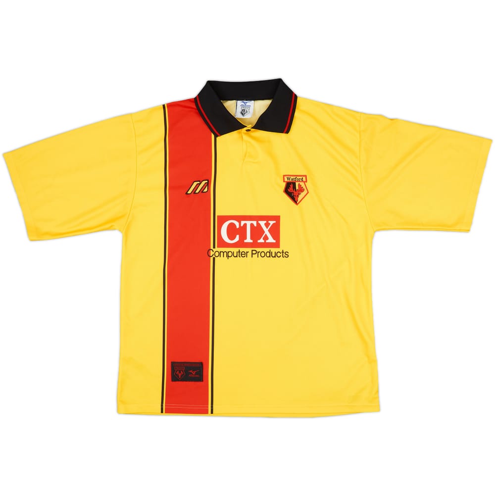 1997-98 Watford Home Shirt - 9/10 - (L)