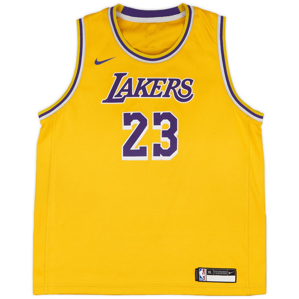 2018-21 LA Lakers James #23 Nike Swingman Away Jersey - 5/10 - (XL.Boys)
