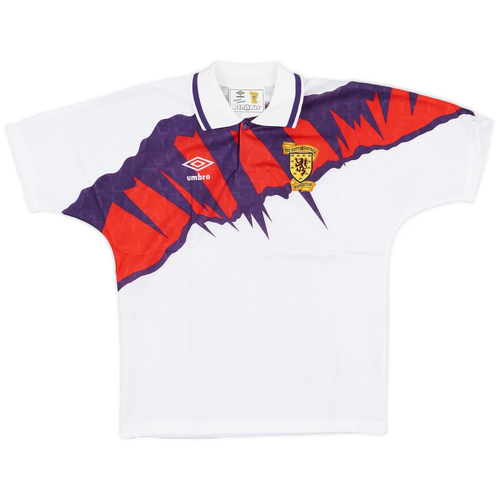 1991-93 Scotland Away Shirt - 9/10 - (L.Boys)