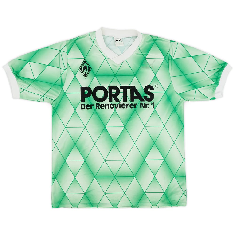 1989-90 Werder Bremen Away Shirt - 6/10 - (XL)