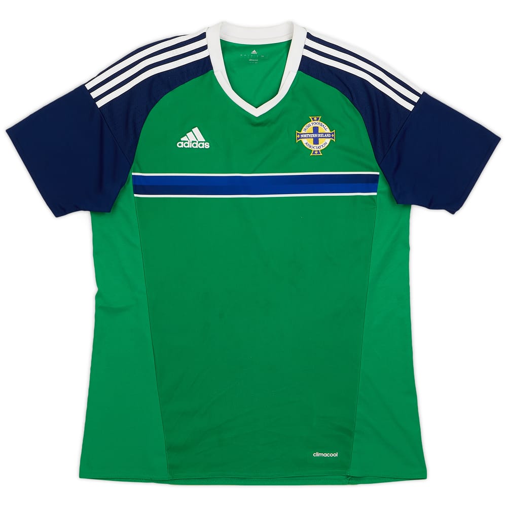 2016-17 Northern Ireland Home Shirt - 9/10 - (L)