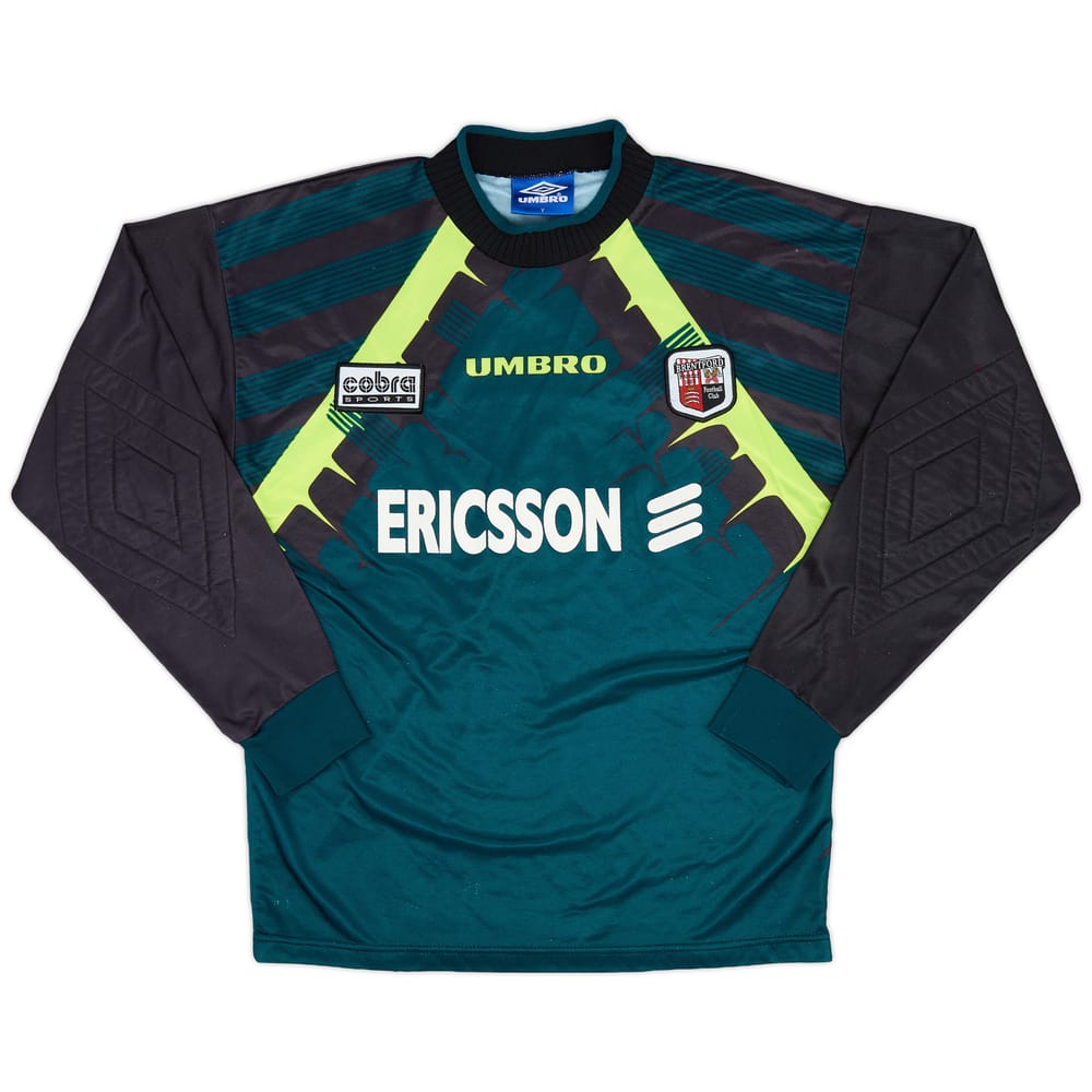 1996-98 Brentford GK Shirt - 4/10 - (Y)