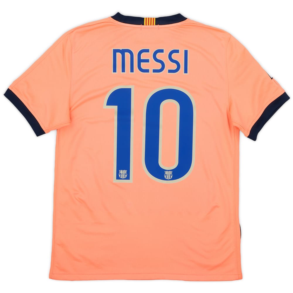 2009-10 Barcelona Away Shirt Messi #10 - 7/10 - (S)
