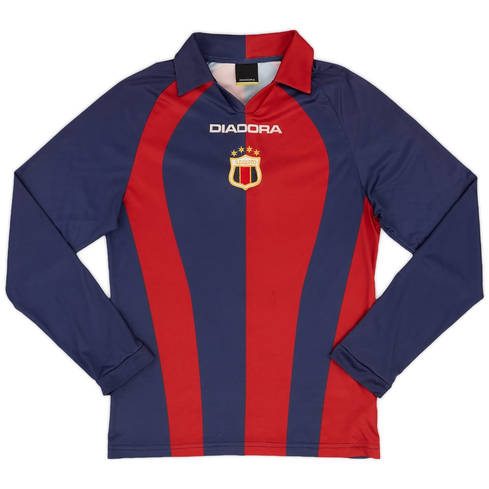 2010 Deportivo Quito Home L/S Shirt - 6/10 - (M)