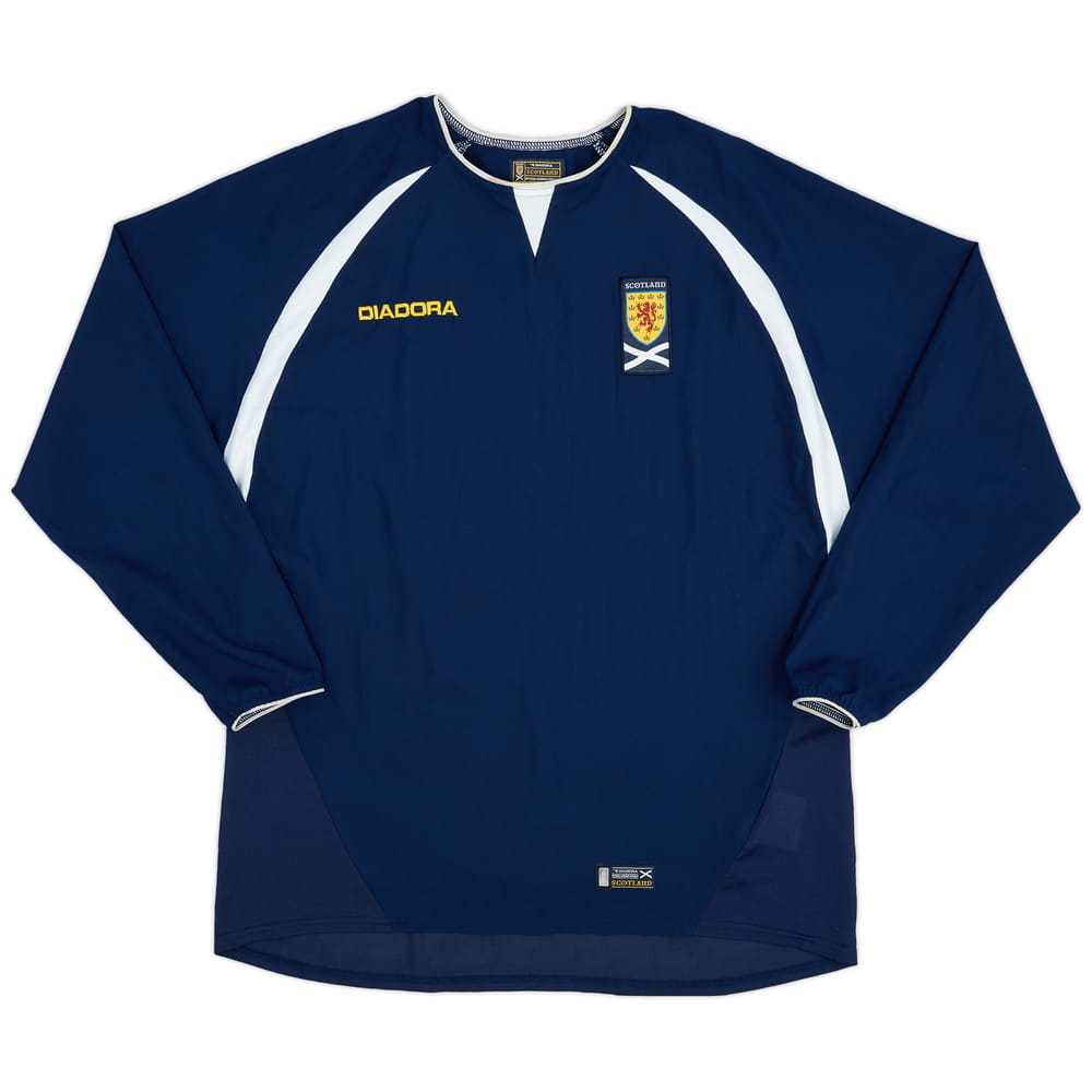 2003-05 Scotland Home L/S Shirt - 9/10 - (L)