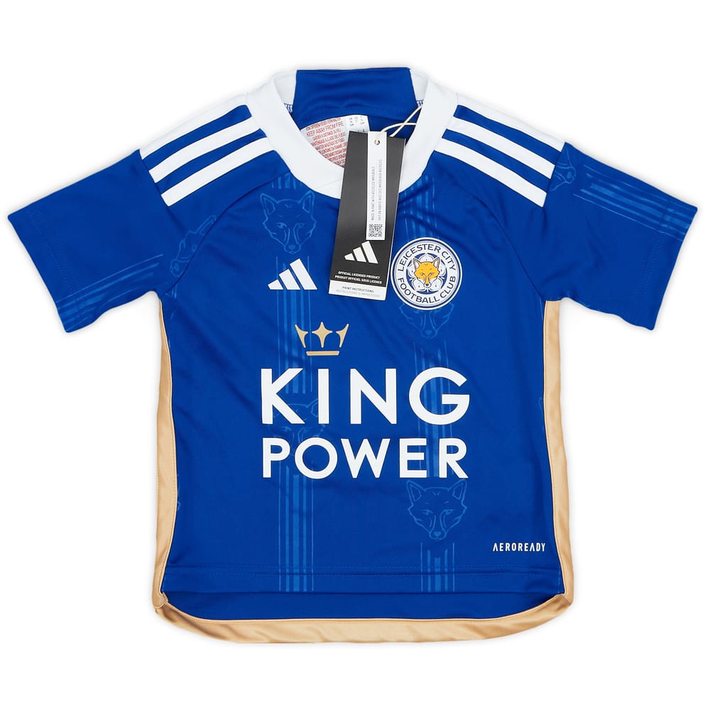 2023-24 Leicester Home Shirt (18-24 Months)