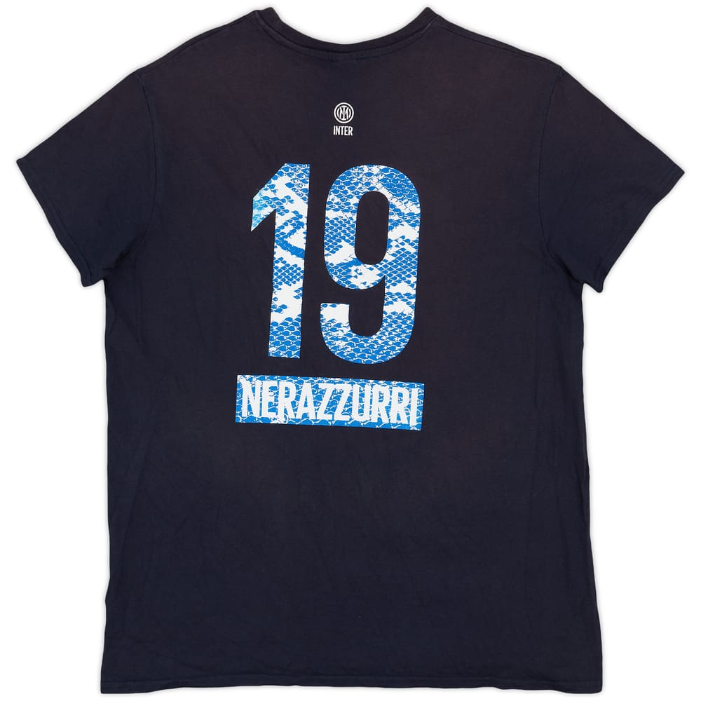 2020-21 Inter Milan Scudetto Training Shirt #19 - 9/10 - (XL)