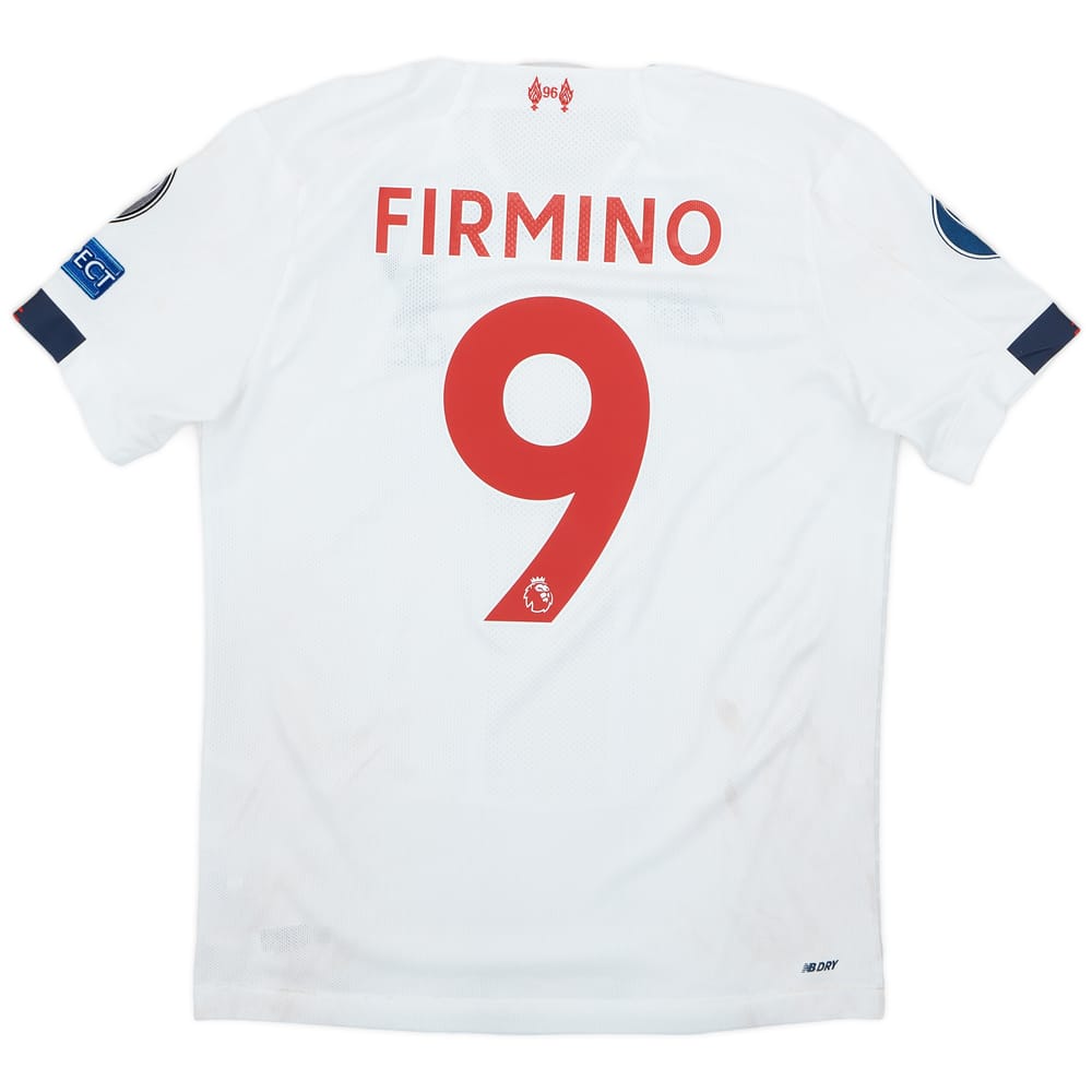 2019-20 Liverpool Away Shirt Firmino #9 - 6/10 - (S)