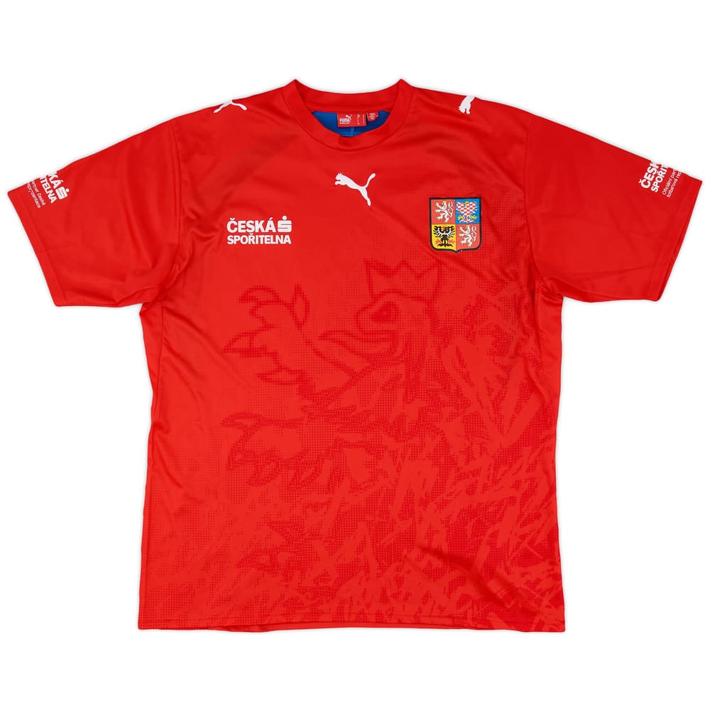2006-08 Czech Republic Basic Home Shirt - 8/10 - (L)