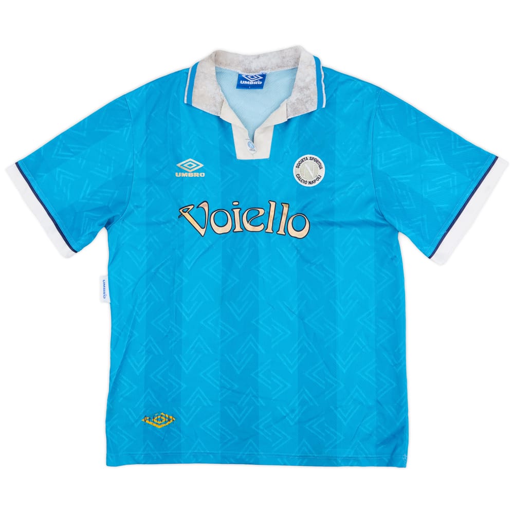 1993-94 Napoli Home Shirt - 4/10 - (L)