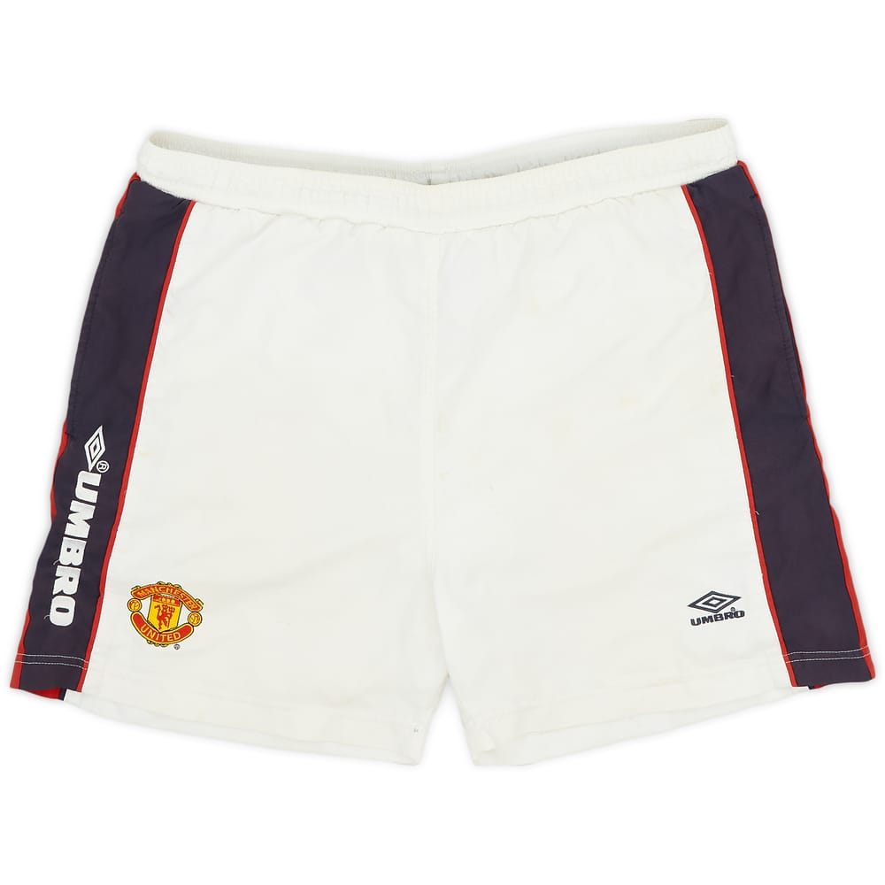 1998-99 Manchester United Umbro Training Shorts - 6/10 - (S)