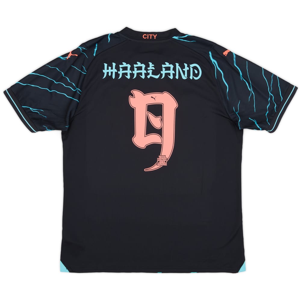 2023-24 Manchester City Third Shirt Haaland #9 (L)