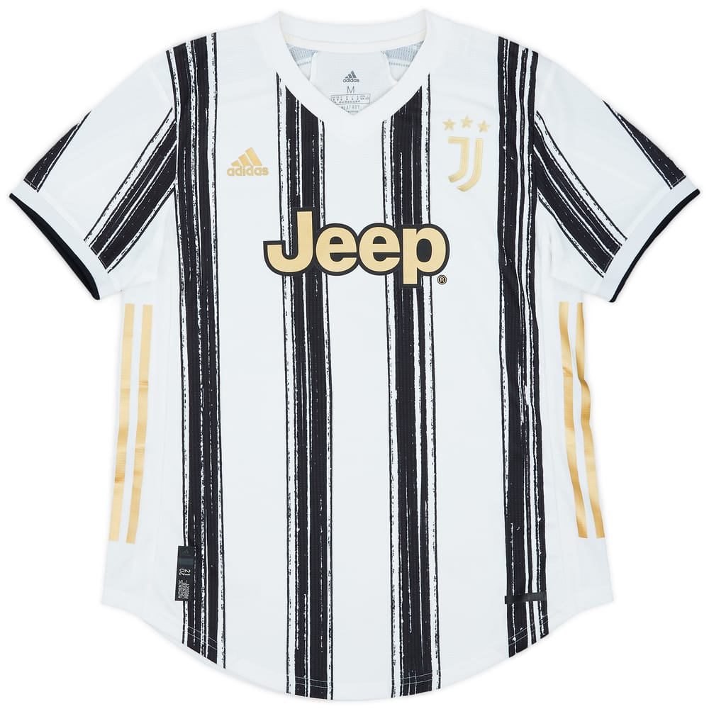 2020-21 Juventus Authentic Home Shirt - 8/10 - (M)